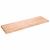 Blat de masă maro 160x50x(2-6) cm, lemn masiv stejar tratat GartenMobel Dekor