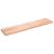 Blat de masă maro 220x50x(2-6) cm, lemn masiv stejar tratat GartenMobel Dekor