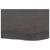 Blat de masă gri 60x40x(2-4) cm, lemn masiv stejar tratat GartenMobel Dekor