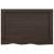 Blat de masă gri 60x40x(2-4) cm, lemn masiv stejar tratat GartenMobel Dekor