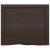 Blat de masă gri 60x50x(2-4) cm, lemn masiv stejar tratat GartenMobel Dekor
