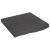 Blat de masă gri 60x60x(2-6) cm, lemn masiv stejar tratat GartenMobel Dekor