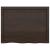 Blat de masă gri 80x60x(2-6) cm, lemn masiv stejar tratat GartenMobel Dekor