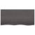 Blat de masă gri 100x50x(2-6) cm, lemn masiv stejar tratat GartenMobel Dekor