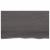 Blat de masă gri 100x60x(2-4) cm, lemn masiv stejar tratat GartenMobel Dekor