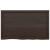 Blat de masă gri 100x60x(2-6) cm, lemn masiv stejar tratat GartenMobel Dekor