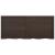 Blat de masă gri 140x60x(2-6) cm, lemn masiv stejar tratat GartenMobel Dekor