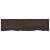 Blat de masă gri 160x40x(2-4) cm, lemn masiv stejar tratat GartenMobel Dekor