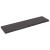 Blat de masă gri 160x40x(2-6) cm, lemn masiv stejar tratat GartenMobel Dekor