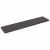 Blat de masă gri 180x40x(2-6) cm, lemn masiv stejar tratat GartenMobel Dekor