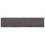 Blat de masă gri 180x40x(2-6) cm, lemn masiv stejar tratat GartenMobel Dekor