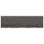 Blat de masă gri 180x50x(2-4) cm, lemn masiv stejar tratat GartenMobel Dekor