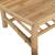 Set mobilier de grădină cu perne alb crem, 2 piese, bambus GartenMobel Dekor