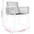 Set mobilier de grădină, 5 piese, negru, ratan PVC GartenMobel Dekor