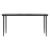 Set mobilier de grădină, 7 piese, negru, ratan PVC GartenMobel Dekor