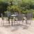 Set mobilier de grădină, 7 piese, gri, poliratan GartenMobel Dekor