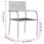 Set mobilier de grădină, 5 piese, negru, poliratan GartenMobel Dekor