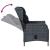 Set mobilier de grădină, 5 piese, gri închis, poliratan GartenMobel Dekor