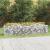 Strat înălțat cu gabion arcuit, 200x50x50 cm, fier galvanizat GartenMobel Dekor
