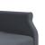 Canapea extensibilă în formă de L gri 271x140x70 cm catifea GartenMobel Dekor