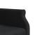Canapea extensibilă în formă de L negru 271x140x70 cm catifea GartenMobel Dekor