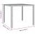 Set mobilier de grădină cu perne, 5 piese, gri, poliratan GartenMobel Dekor