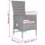 Set mobilier de grădină cu perne, 5 piese, bej, poliratan GartenMobel Dekor