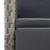 Set mobilier de grădină cu perne, 7 piese, gri, poliratan GartenMobel Dekor