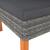 Set mobilier grădină, 3 piese, poliratan & lemn masiv eucalipt GartenMobel Dekor