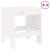 Set de dining pentru grădină, 5 piese, alb, lemn masiv de pin GartenMobel Dekor