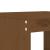 Set mobilier de bar, 3 piese, maro miere, lemn masiv de pin GartenMobel Dekor