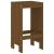 Set mobilier de bar, 3 piese, maro miere, lemn masiv de pin GartenMobel Dekor