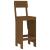 Set mobilier bar de grădină, 5 piese, maro miere lemn masiv pin GartenMobel Dekor