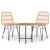 Set mobilier de grădină, 3 piese, poliratan GartenMobel Dekor