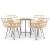 Set mobilier de grădină, 5 piese, poliratan GartenMobel Dekor