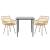 Set mobilier de grădină, 3 piese, poliratan GartenMobel Dekor