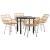 Set mobilier de grădină, 5 piese, poliratan GartenMobel Dekor