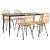 Set mobilier de grădină, 5 piese, poliratan GartenMobel Dekor