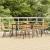 Set mobilier de grădină, 9 piese, poliratan GartenMobel Dekor