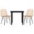 Set mobilier de grădină, 3 piese, poliratan GartenMobel Dekor
