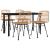 Set mobilier de grădină, 5 piese, poliratan GartenMobel Dekor