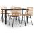 Set mobilier de grădină, 5 piese, poliratan GartenMobel Dekor
