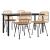 Set mobilier de grădină, 5 piese, poliratan GartenMobel Dekor