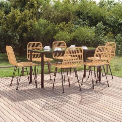 Set mobilier de grădină, 7 piese, poliratan GartenMobel Dekor