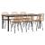Set mobilier de grădină, 7 piese, poliratan GartenMobel Dekor