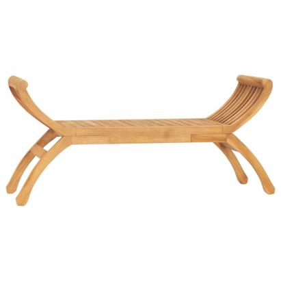 Bancă de grădină, 120 cm, lemn masiv de tec GartenMobel Dekor