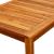 Măsuță de cafea de grădină 110x60x45 cm lemn masiv acacia GartenMobel Dekor