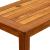 Masă consolă de grădină 80x35x75 cm lemn masiv de acacia GartenMobel Dekor