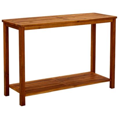 Masă consolă de grădină 110x40x75 cm lemn masiv de acacia GartenMobel Dekor