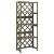 Spalier cu rafturi, gri, 55x30x140 cm, lemn masiv brad GartenMobel Dekor